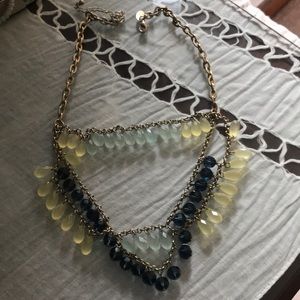 Tiered Lia Sophia beaded necklace